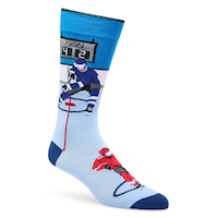 Mi-chaussettes à motif fantaisie «Rather Be» pour hommes, Denver Hayes Front_Angled_Right