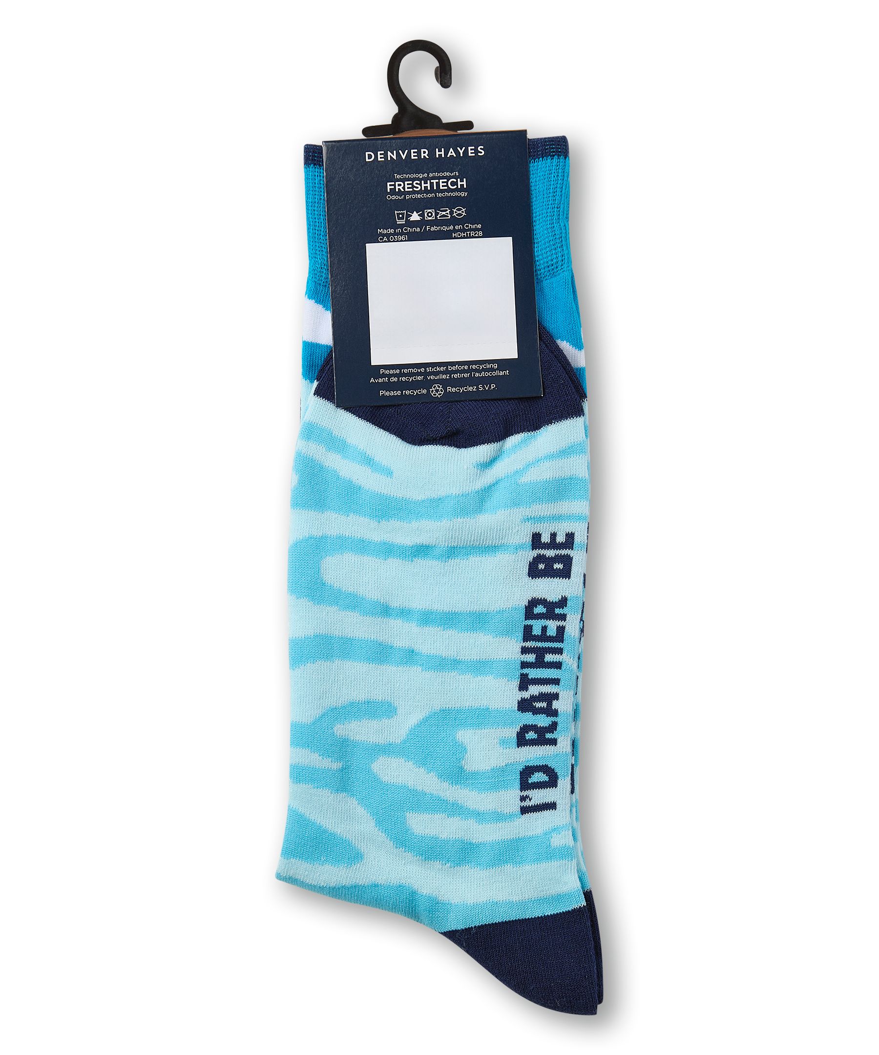 Mi-chaussettes à motif fantaisie «Rather Be» pour hommes, Denver Hayes
