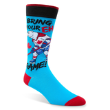 Mi-chaussettes à motif fantaisie Canadiana pour hommes, Denver Hayes