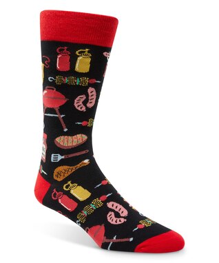 Denver Hayes Men's Novelty Food Pattern Socks