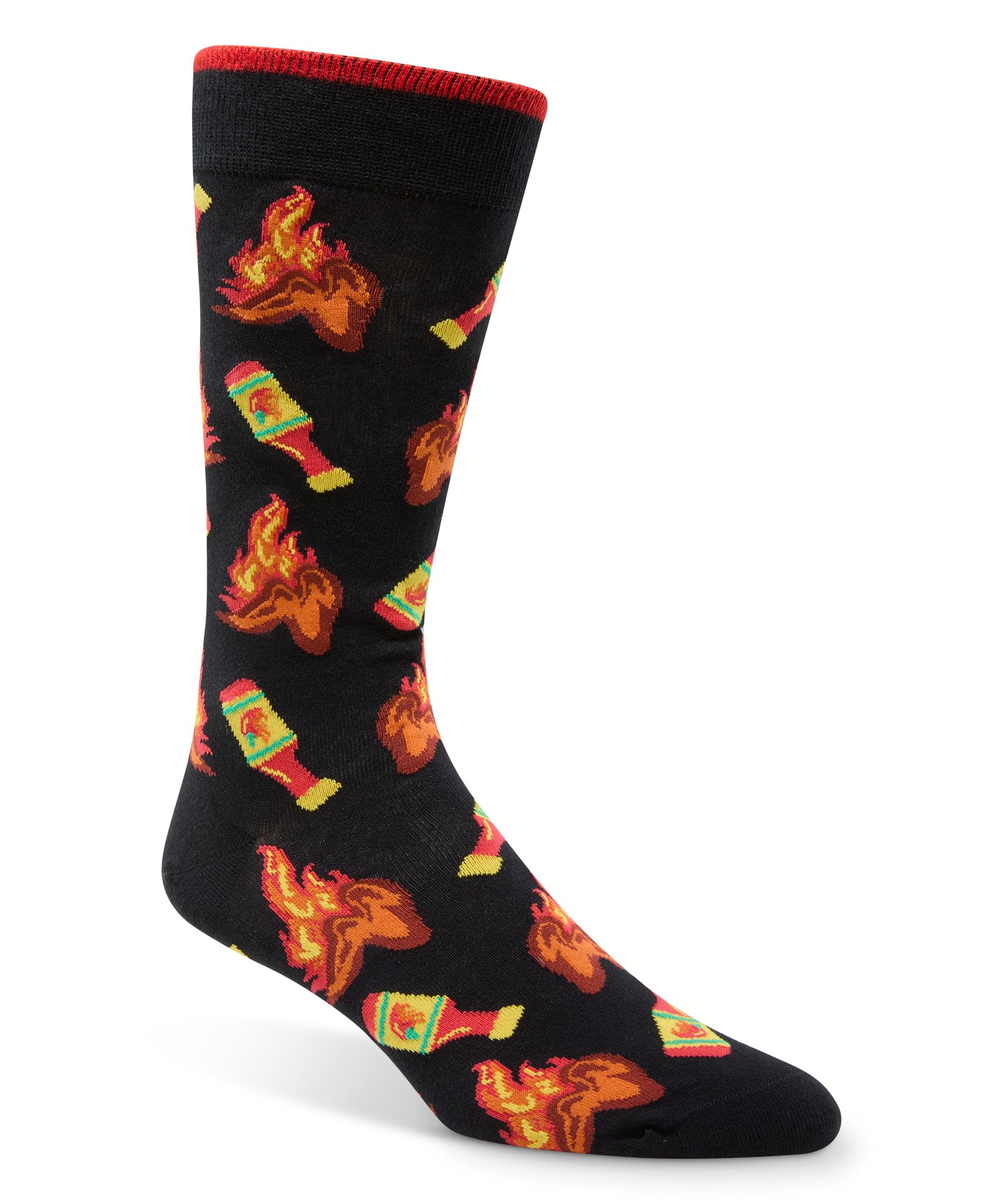 Denver Hayes Men's Novelty Food Pattern Socks