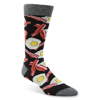 Denver Hayes Men's Novelty Food Pattern Socks