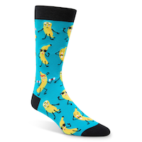 Denver Hayes Men's Novelty Food Pattern Socks