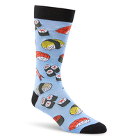 Chaussettes à motif fantaisie d'aliments pour hommes, Denver Hayes