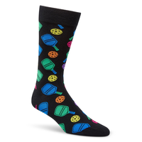 Chaussettes à motif fantaisie de sport pour hommes, Denver Hayes Front_Angled_Right