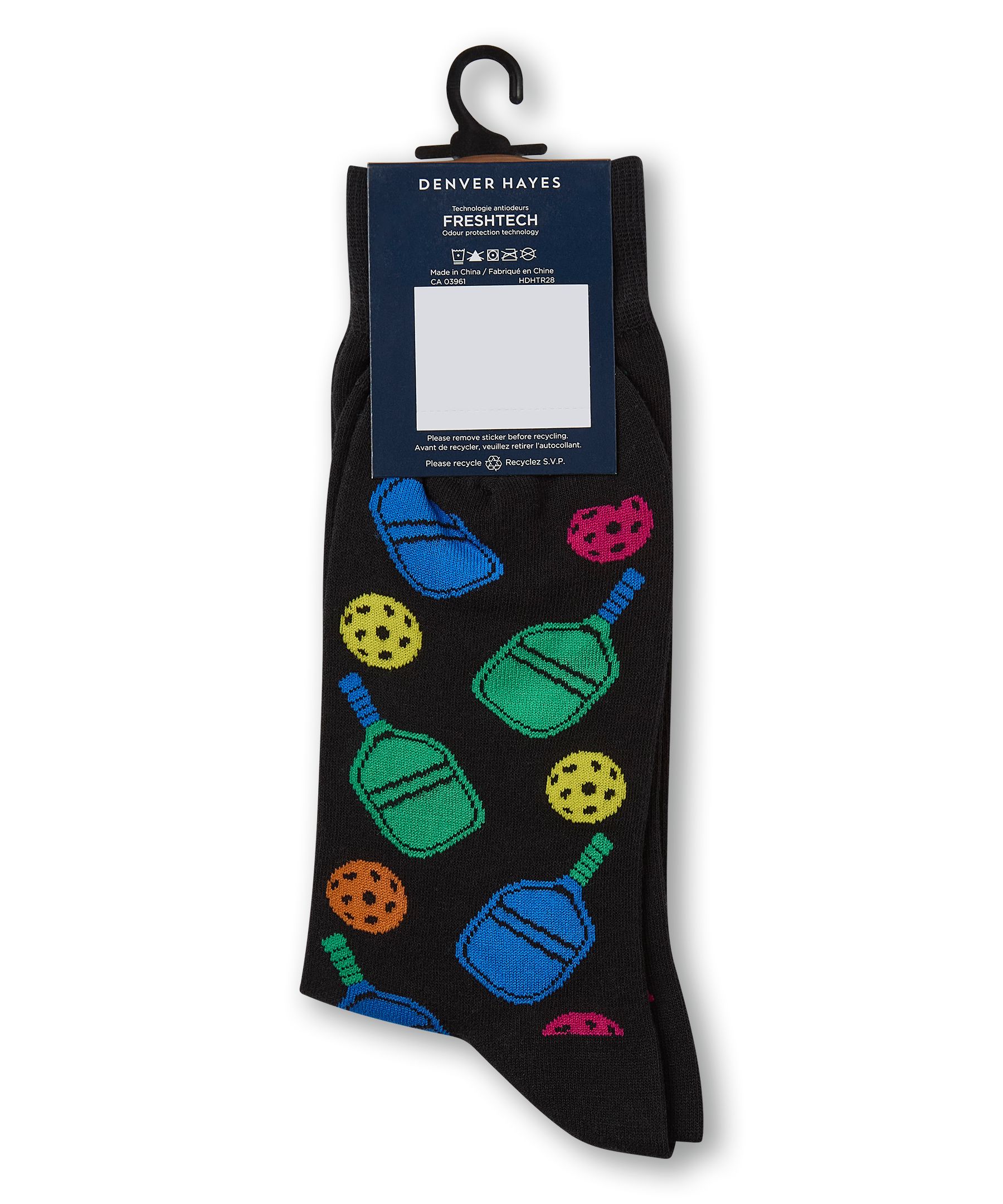 Denver Hayes Men's Novelty Sports Pattern Socks