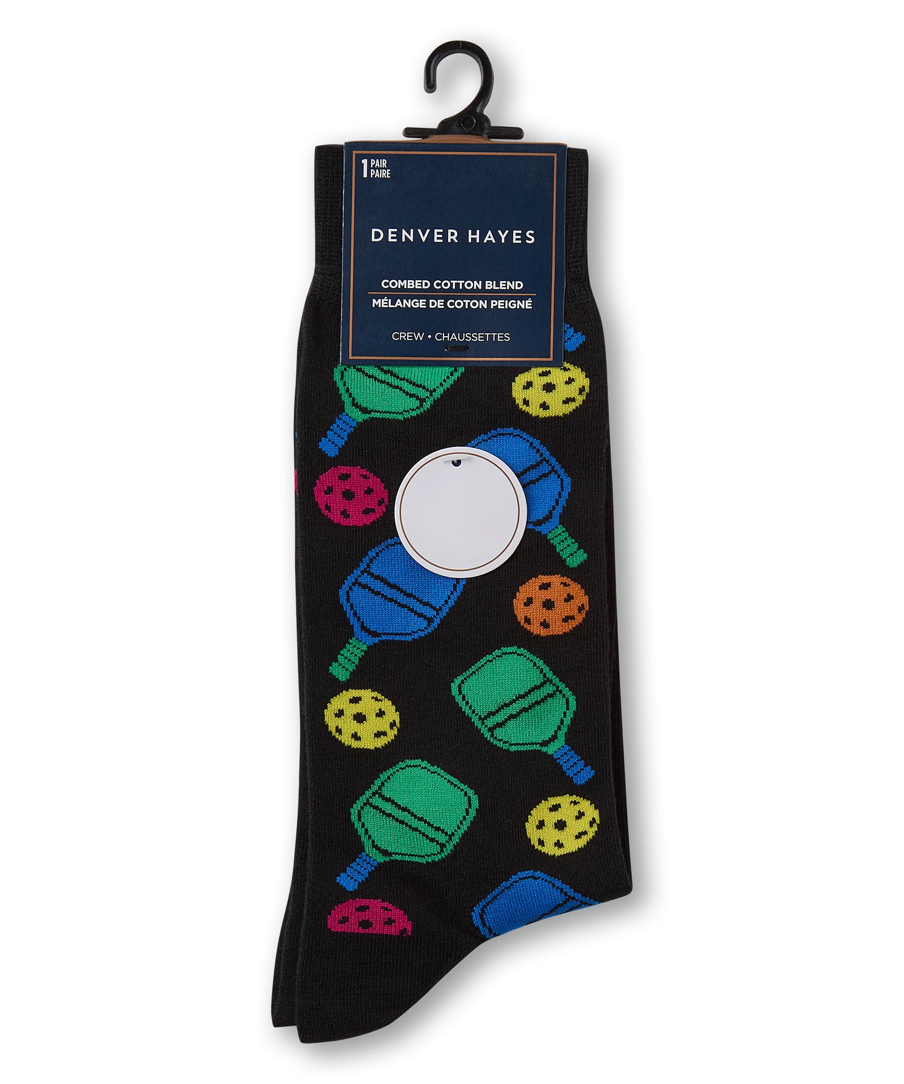 Denver Hayes Men's Novelty Sports Pattern Socks