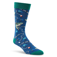 Denver Hayes Men's Novelty Sports Pattern Socks