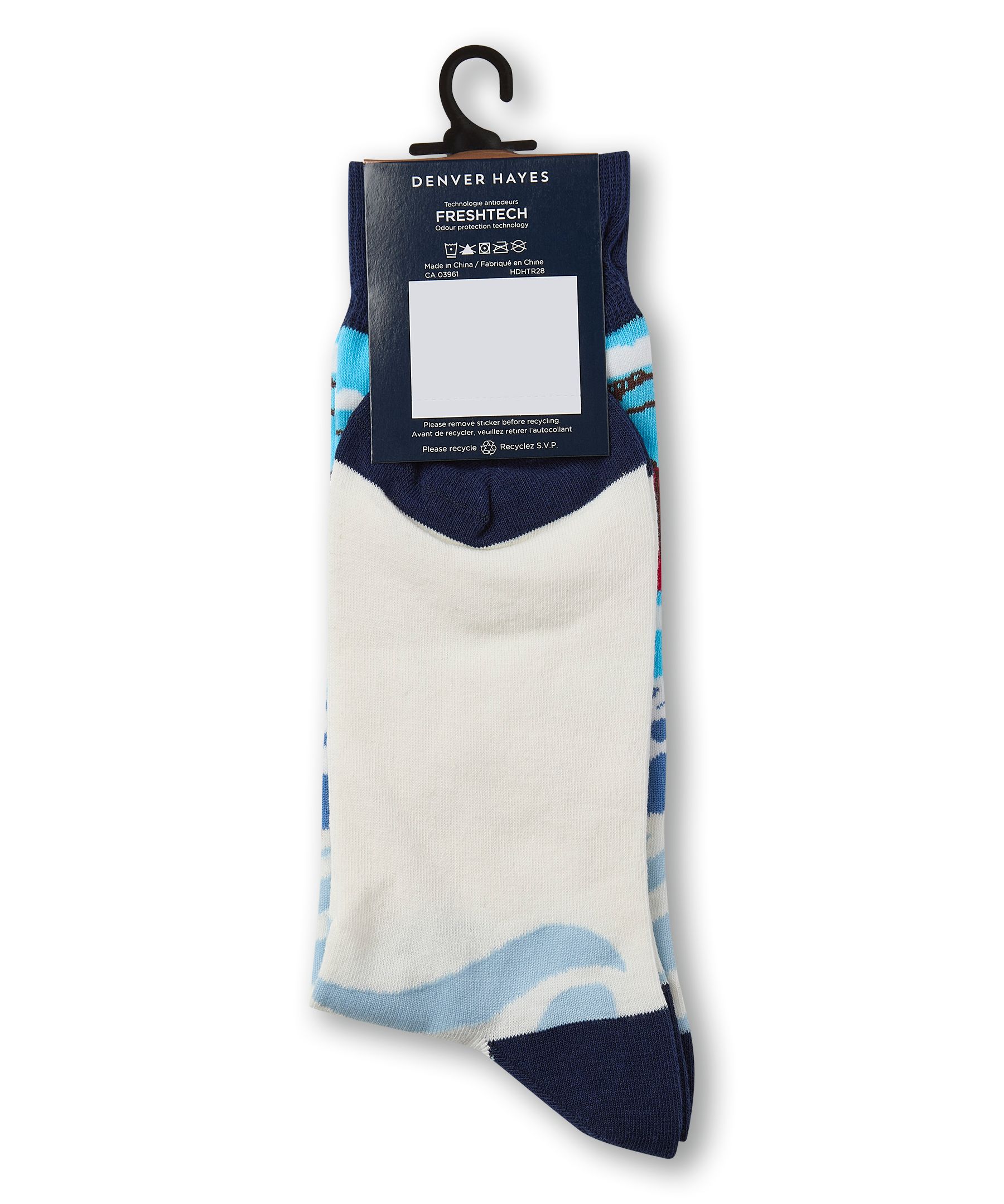 Denver Hayes Men's Novelty Sports Pattern Socks