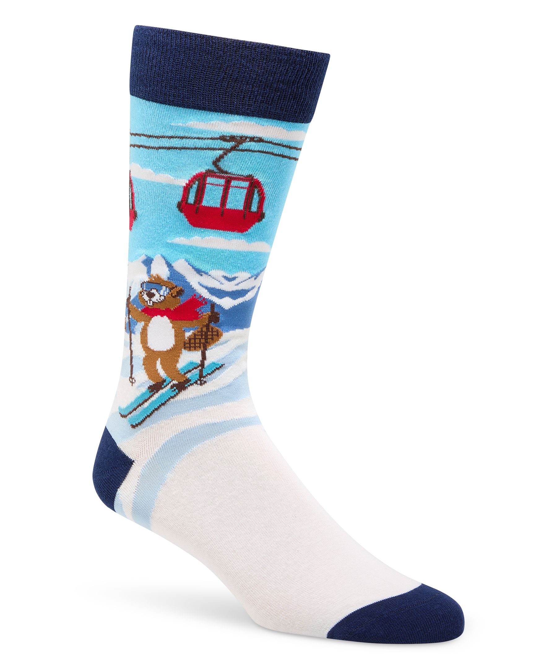 Denver Hayes Men's Novelty Sports Pattern Socks