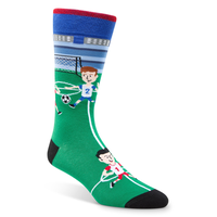 Chaussettes à motif fantaisie de sport pour hommes, Denver Hayes