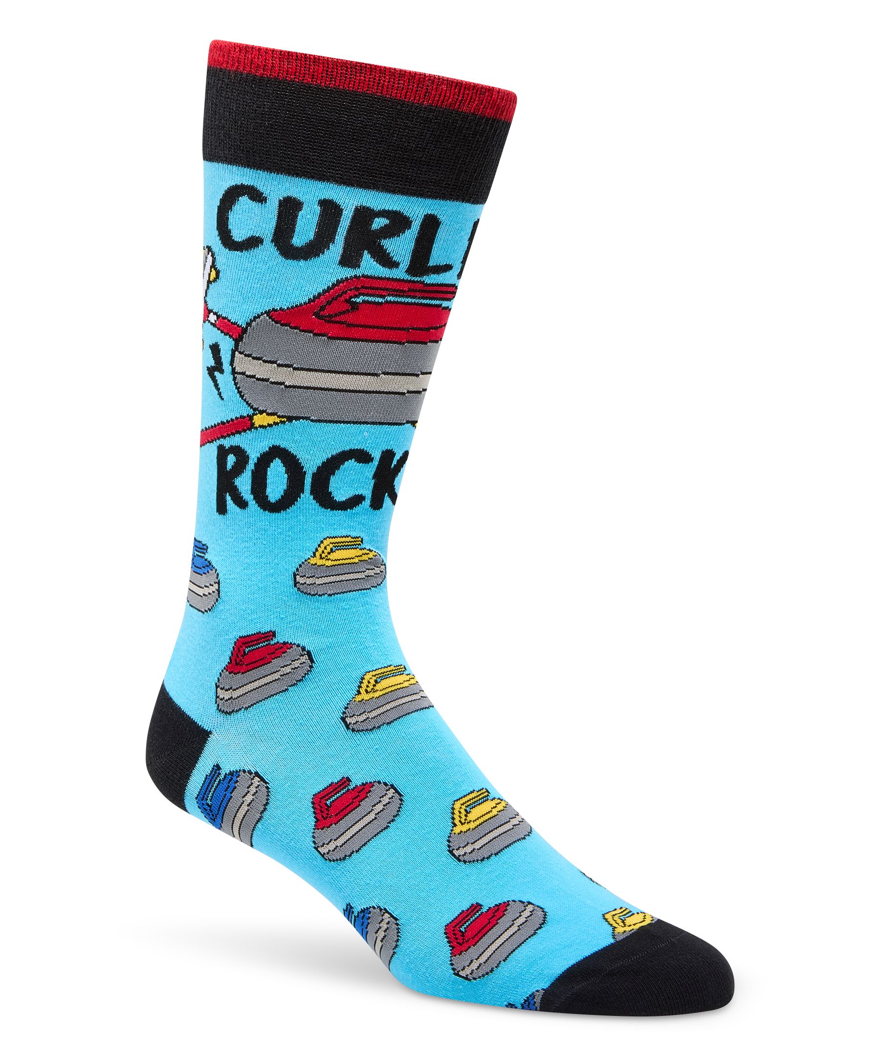 Chaussettes à motif fantaisie de sport pour hommes, Denver Hayes