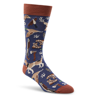 Chaussettes à motif fantaisie de sport pour hommes, Denver Hayes