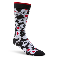 Denver Hayes Men's Novelty Sports Pattern Socks