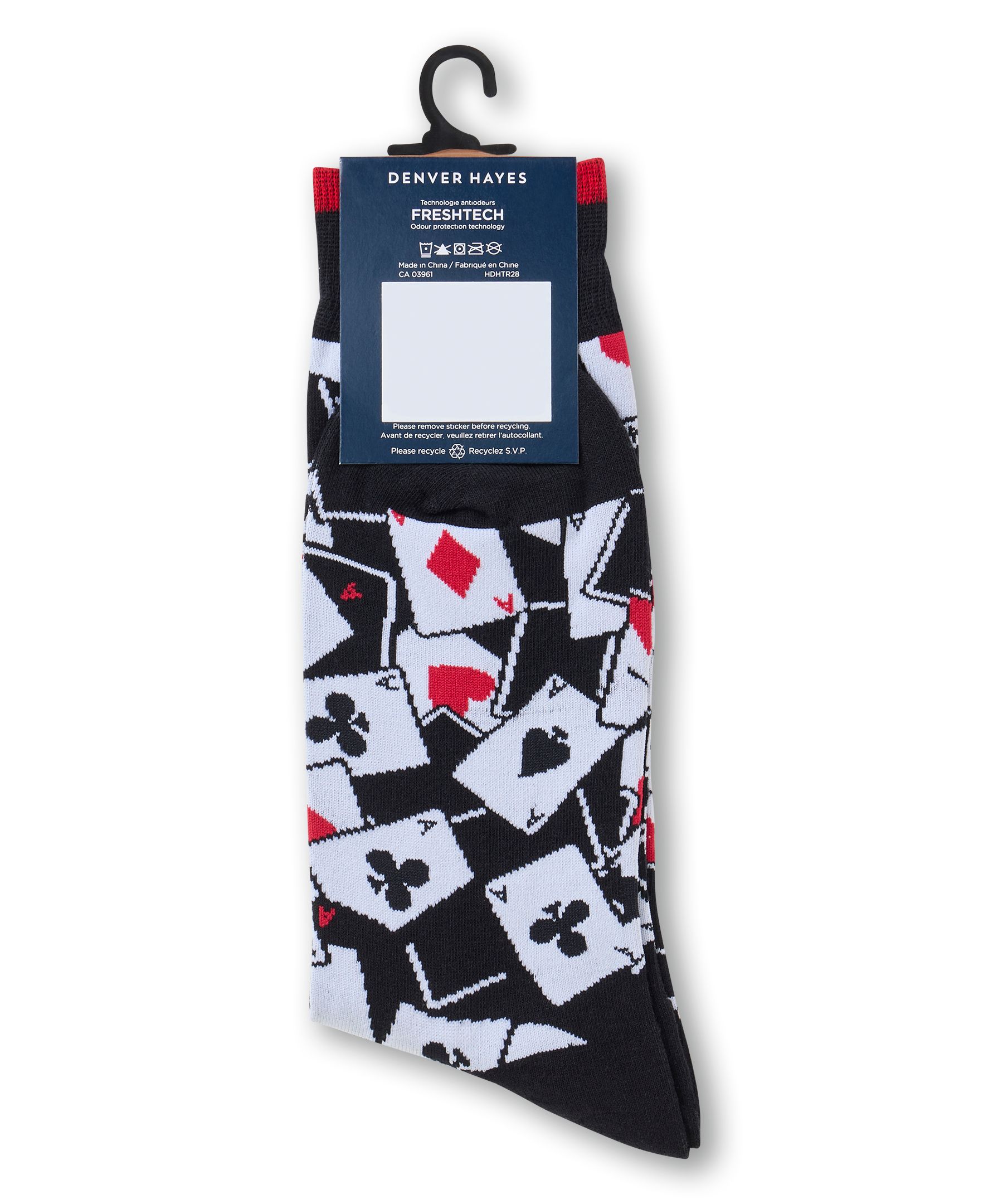 Denver Hayes Men's Novelty Sports Pattern Socks
