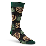 Chaussettes à motifs fantaisie d'animaux pour hommes, Denver Hayes Front_Angled_Right