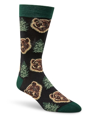 Denver Hayes Men's Novelty Animal Pattern Socks