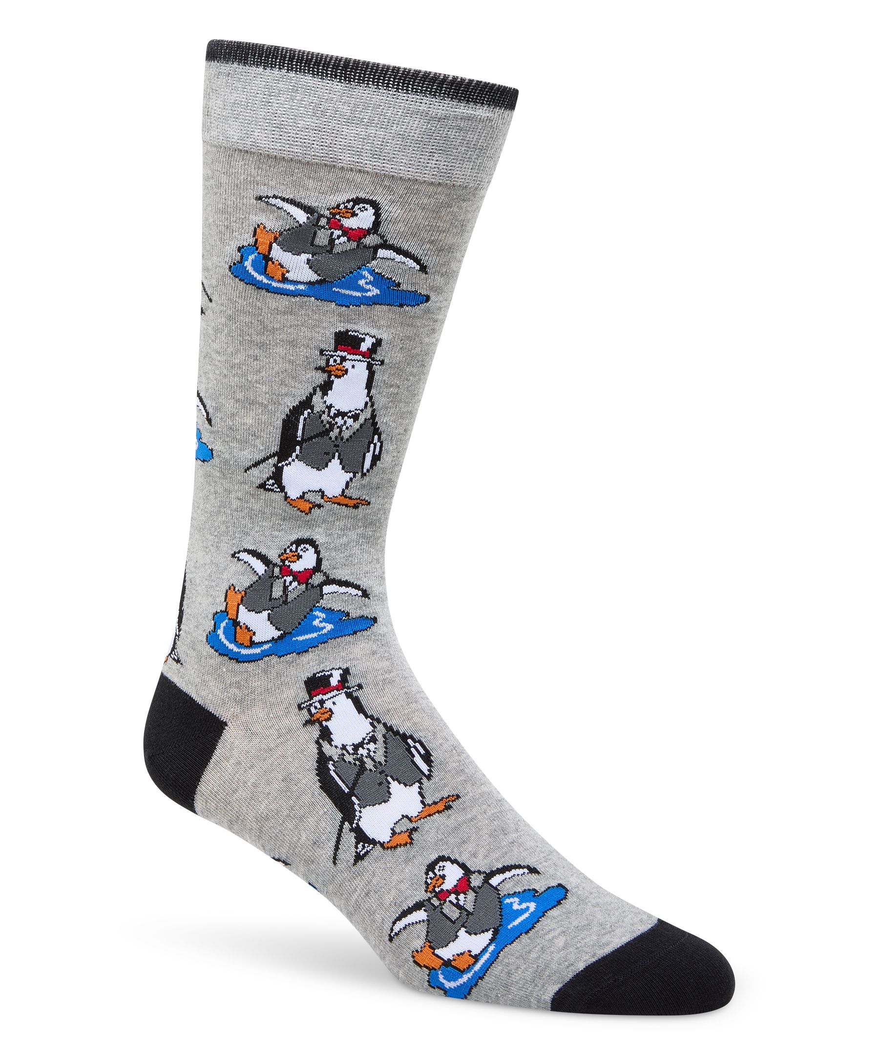 Chaussettes à motifs fantaisie d'animaux pour hommes, Denver Hayes