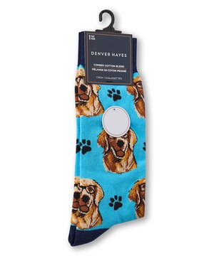 Denver Hayes Men's Novelty Animal Pattern Socks
