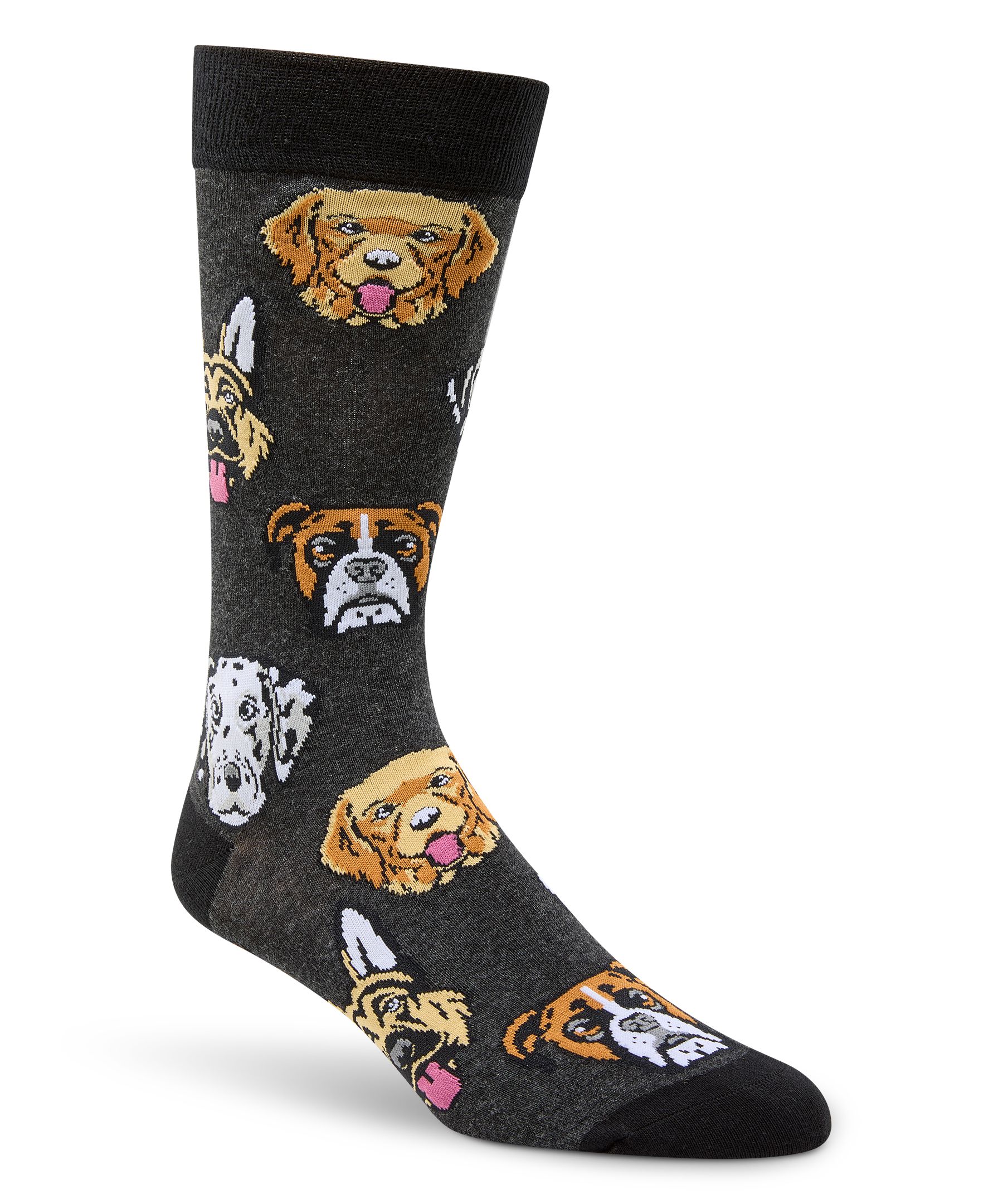 Chaussettes à motifs fantaisie d'animaux pour hommes, Denver Hayes