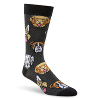 Denver Hayes Men's Novelty Animal Pattern Socks