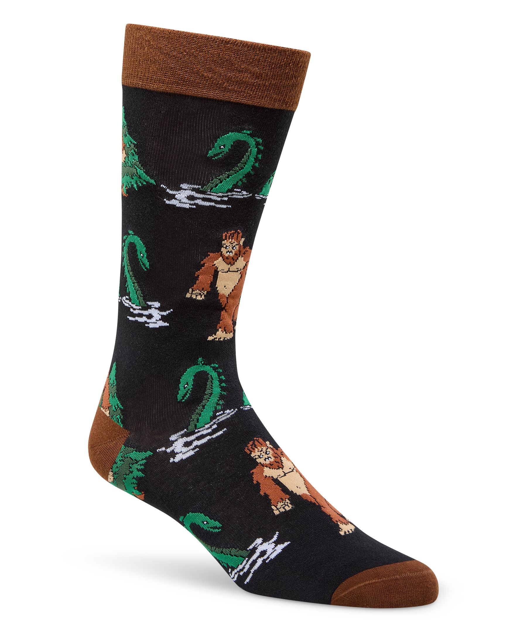 Chaussettes à motifs fantaisie d'animaux pour hommes, Denver Hayes