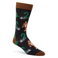 Chaussettes à motifs fantaisie d'animaux pour hommes, Denver Hayes