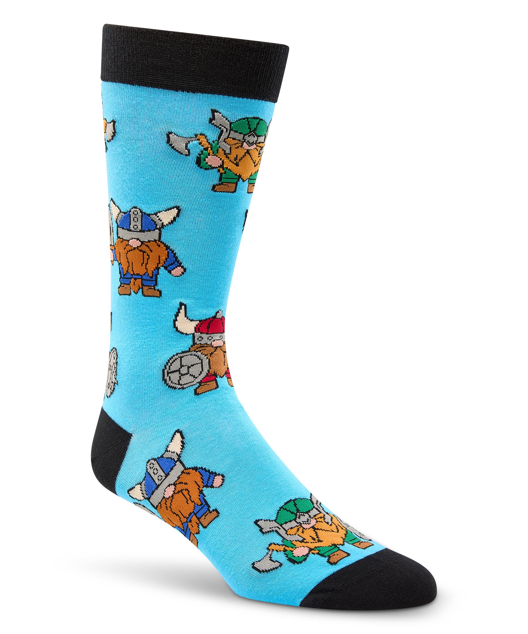Denver Hayes Men's Novelty Pattern Socks