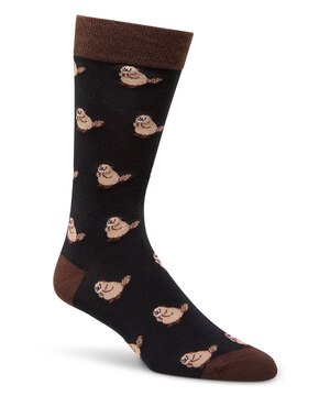 Mi-chaussettes à mini motif fantaisie pour hommes, Denver Hayes