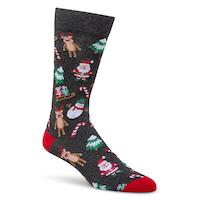 Denver Hayes Men's Christmas Novelty Socks