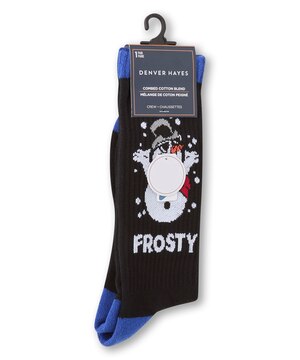 Denver Hayes Men's Christmas Novelty Crew Socks