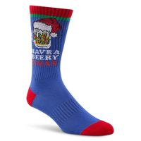 Denver Hayes Men's Christmas Novelty Crew Socks