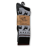 Chaussettes rembourrées pour bottes pour hommes, Heritage, WindRiver, paquet de 2 paires Front_Angled_Right