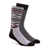 WindRiver Men's 2 pk Heritage Cushioned Boot Socks