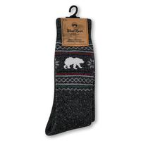 WindRiver Men's Heritage Acrylic Blend Thermal Socks Front_Flat