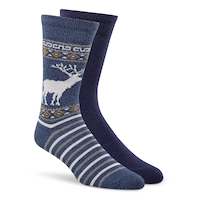 WindRiver Men's 2 pk Heritage Boot Socks