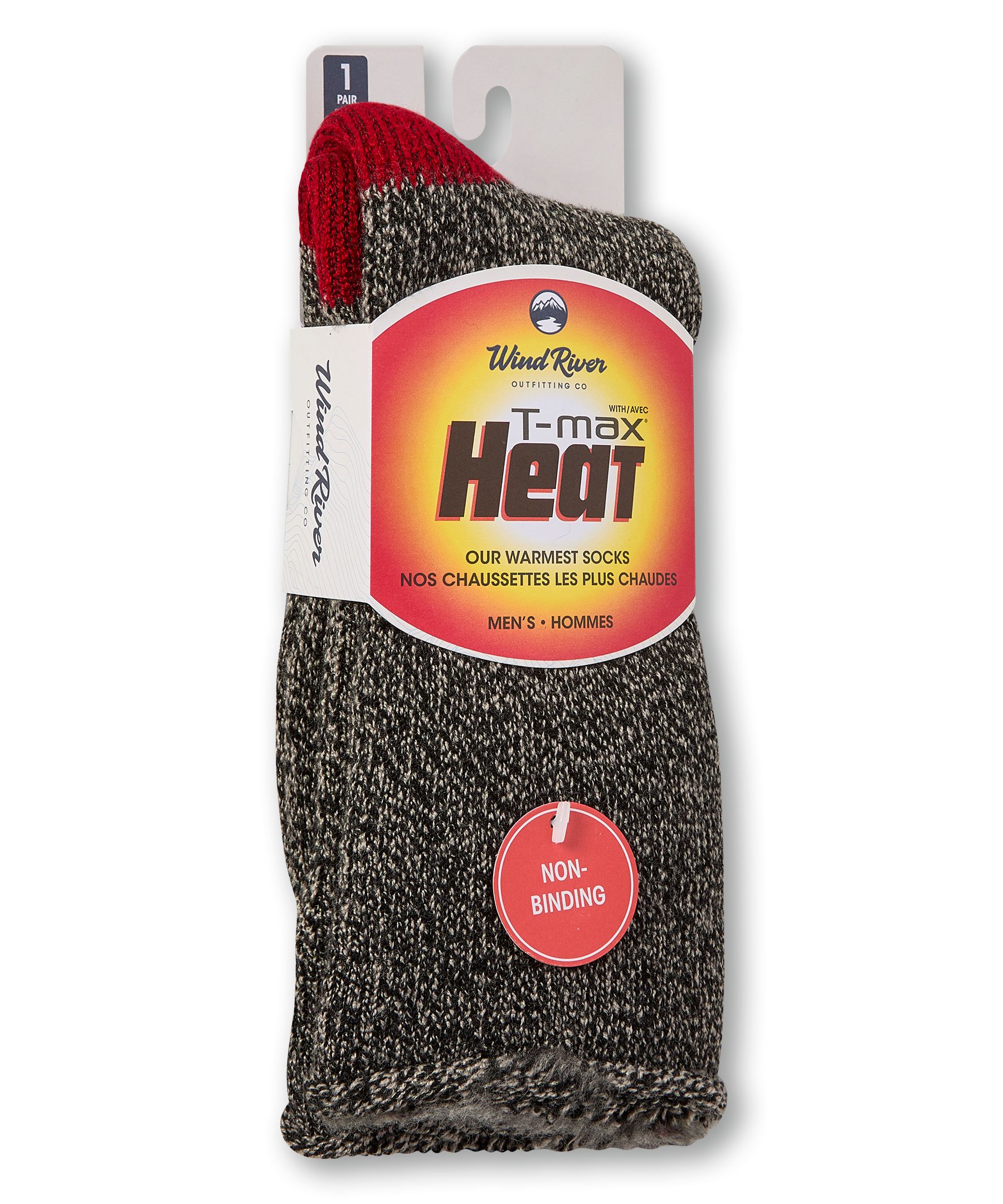 Chaussettes isothermes pour bottes WindRiver non élastiques pour hommes