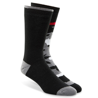 Chaussettes isothermes légères avec T-Max pour hommes, WindRiver, paquet de 2 paires Front_Angled_Right
