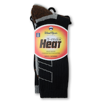 Chaussettes isothermes pour bottes et pour extérieur avec T-Max pour hommes, WindRiver, paquet de 2 paires Front_Flat