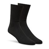 Wel-Max Men's 2 pk Non-binding Casual Crew Socks Front_Angled_Right