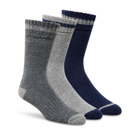 WindRiver Men's 3 pk T-Max Wool Blend Boot Socks