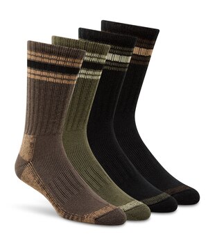 Chaussettes isothermes pour bottes avec T-Max pour hommes, WindRiver, paquet de 4 paires