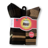 WindRiver Men's 4 pk T-Max Thermal Boot Socks Front_Angled_Right