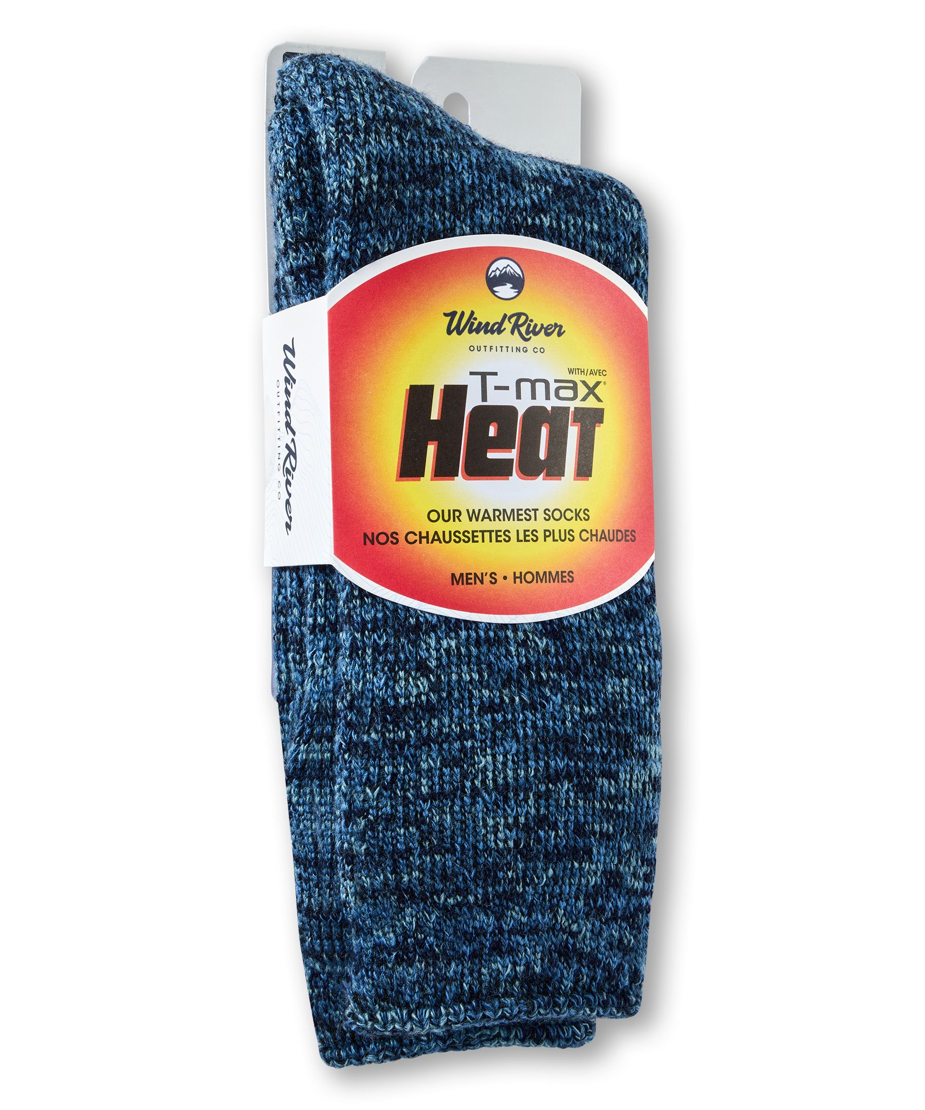 Chaussettes isothermes pour bottes en fil torsadé 4&nbsp;couleurs avec T-Max pour hommes, WindRiver