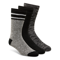 WindRiver Men's 3 pk T-Max Heat Thermal Boot Socks Front_Angled_Right