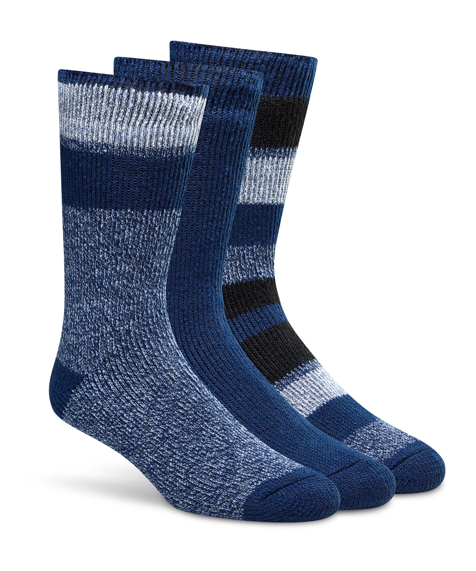 WindRiver Men's 3 pk T-Max Heat Thermal Boot Socks