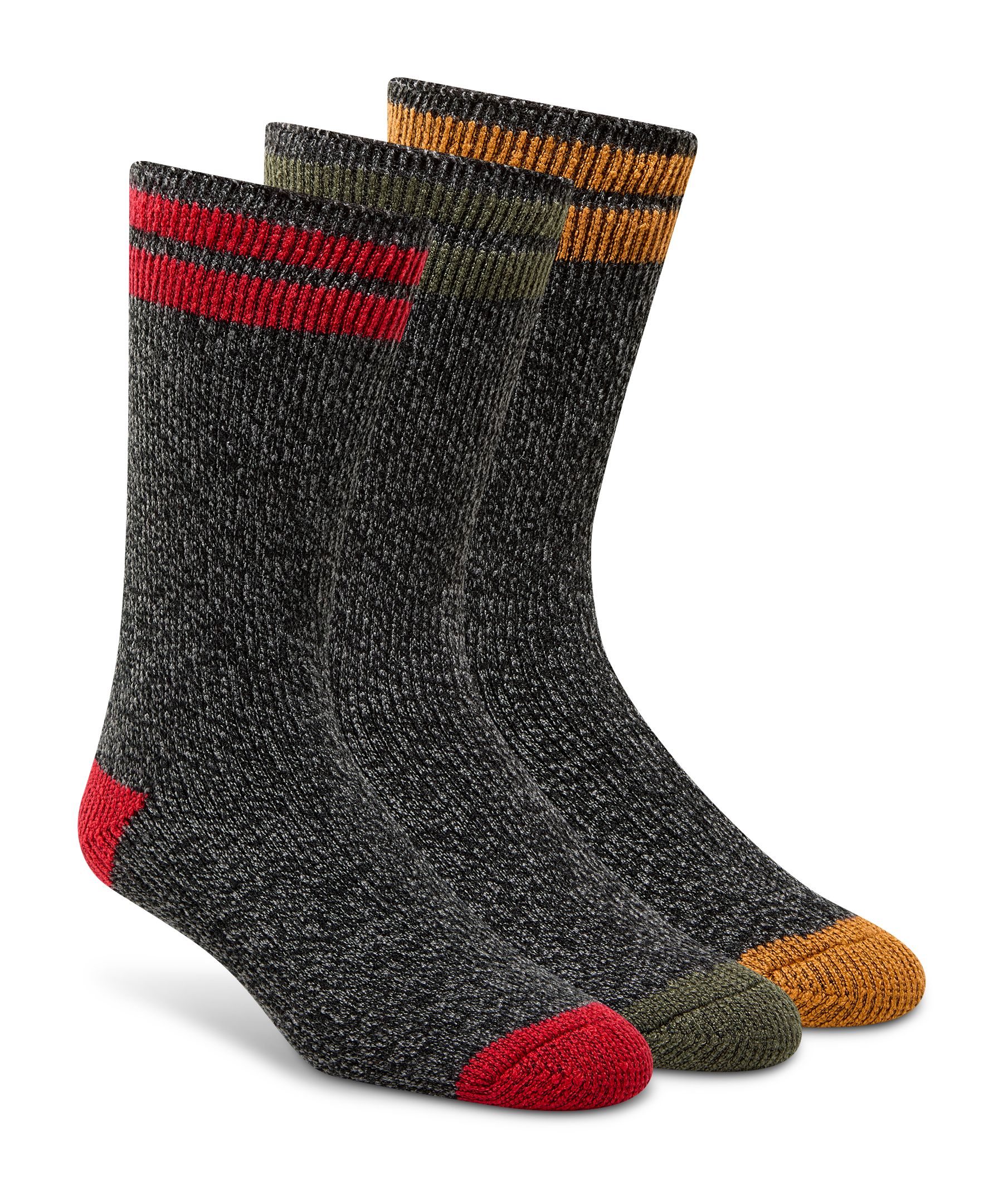 Chaussettes isothermes pour bottes avec T-Max Heat pour hommes, WindRiver, paquet de 3&nbsp;paires
