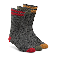 WindRiver Men's 3 pk T-Max Heat Thermal Boot Socks