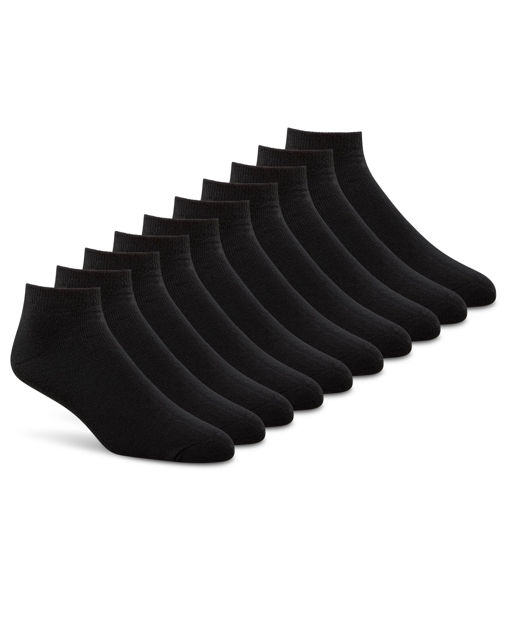 Chaussettes basses de base pour hommes, Civics, paquet de 10 paires