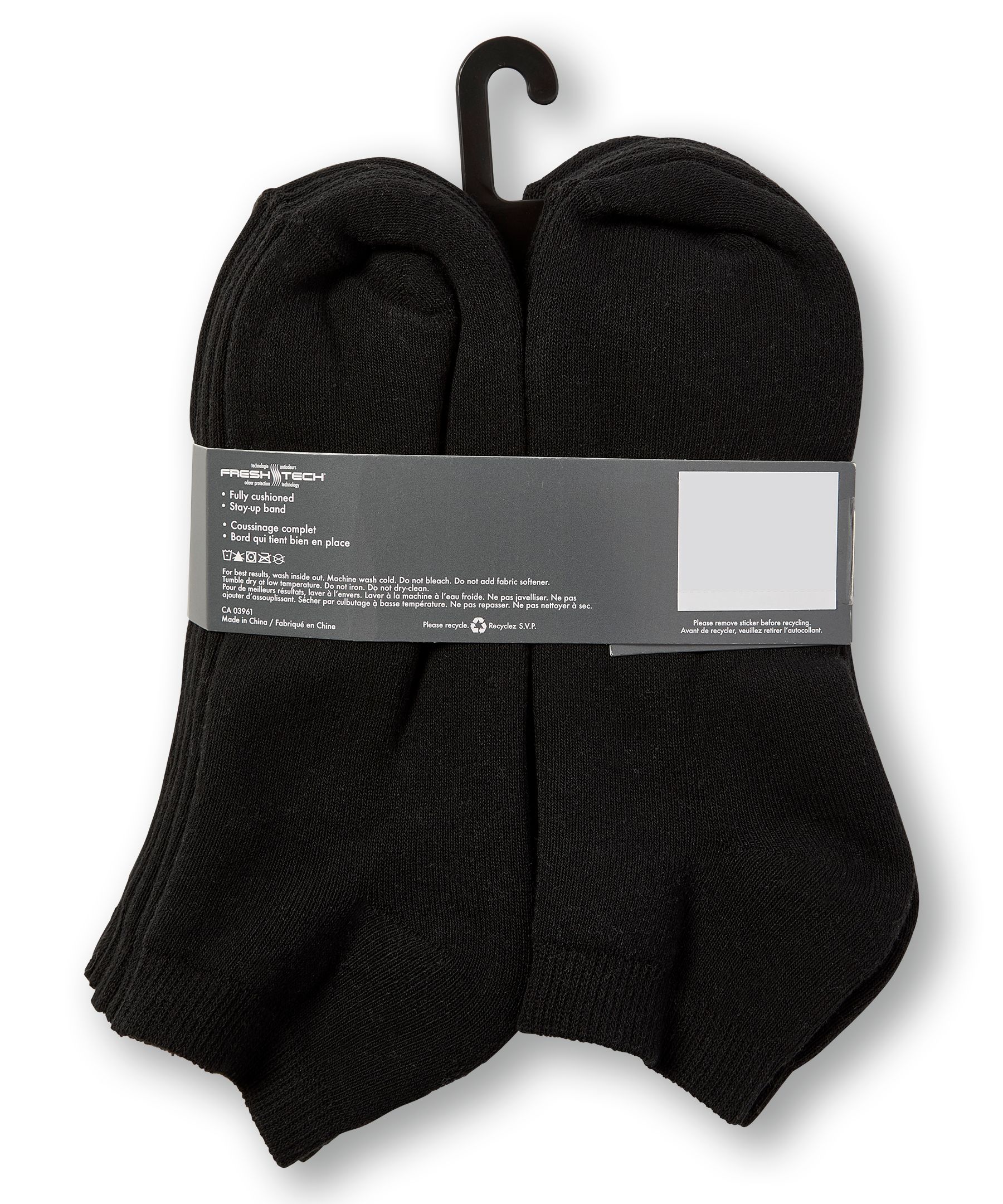 Chaussettes basses de base pour hommes, Civics, paquet de 10 paires